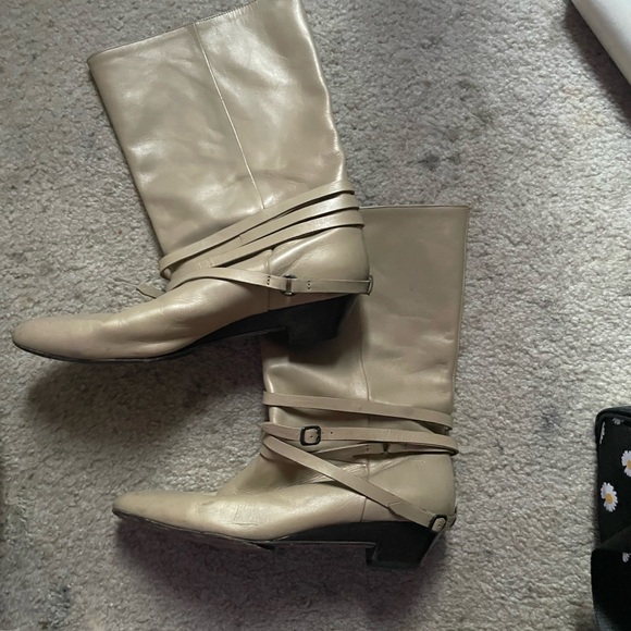 Women's Frye Leather Boots - Picture 1 of 7